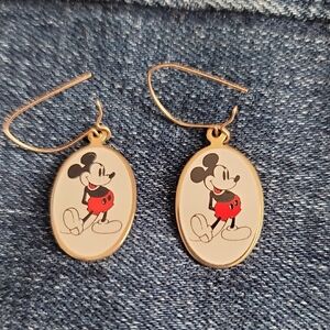 Vintage Mickey Mouse Earrings